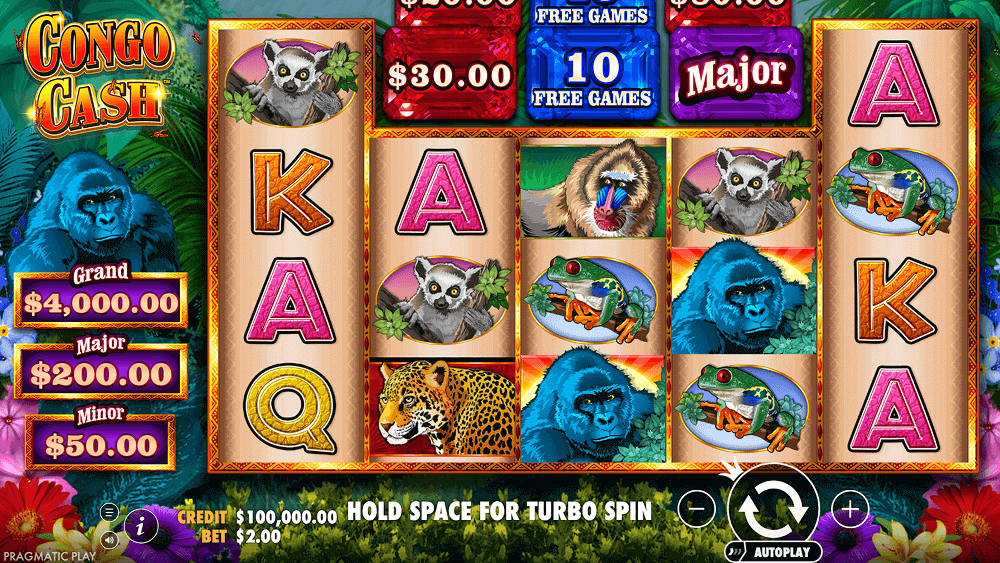 Congo Cash en versión DEMO